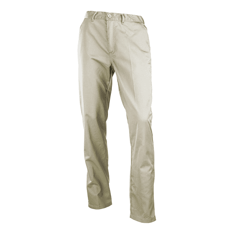 Pantalón Oficina Clásico Gabardina Sin Pinzas - Hombre 10