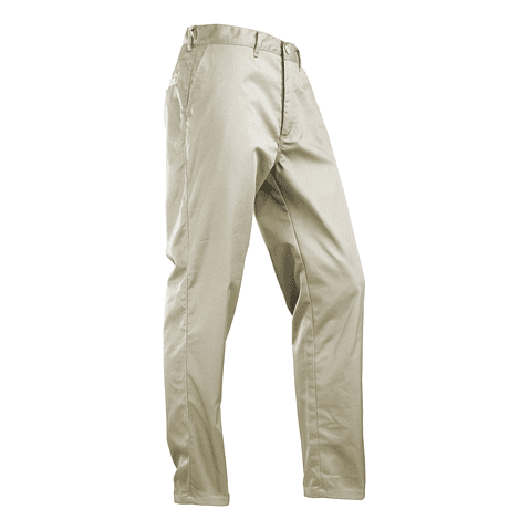 Pantalón Oficina Clásico Gabardina Sin Pinzas - Hombre 11