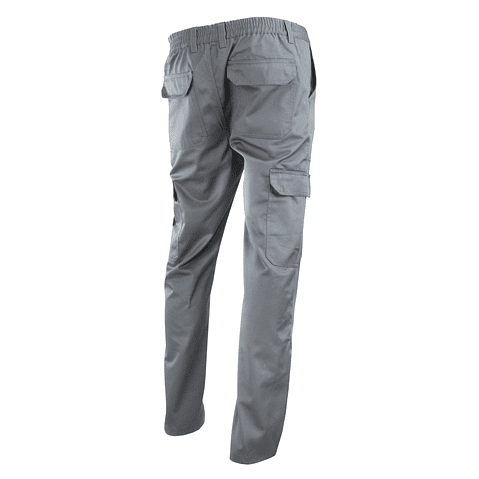 Pantalón Cargo Oficina Gabardina - Hombre 9