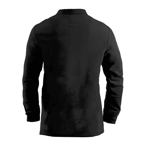 Polera Pique Manga Larga Fundamental Work - Hombre 6