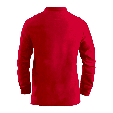 Polera Pique Manga Larga Fundamental Work - Hombre 18