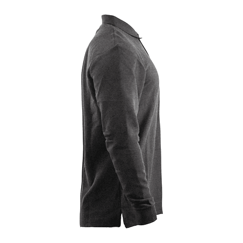 Polera Pique Manga Larga Fundamental Work - Hombre 2