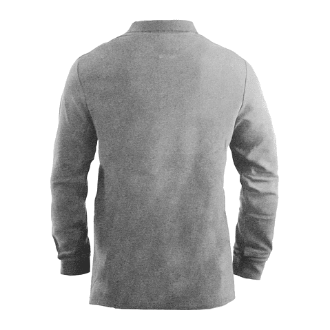 Polera Pique Manga Larga Fundamental Work - Hombre 15