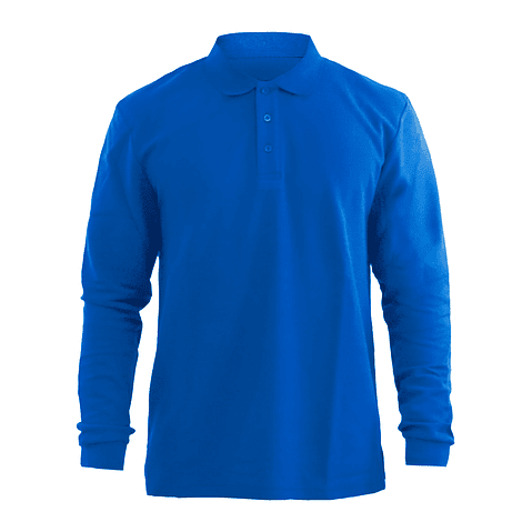 Polera Pique Manga Larga Fundamental Work - Hombre 19