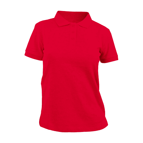 Polera Pique Manga Corta Fundamental Work - Dama  1