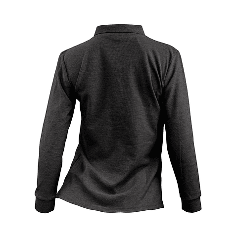 Polera Pique Manga Larga Fundamental Work - Dama 12