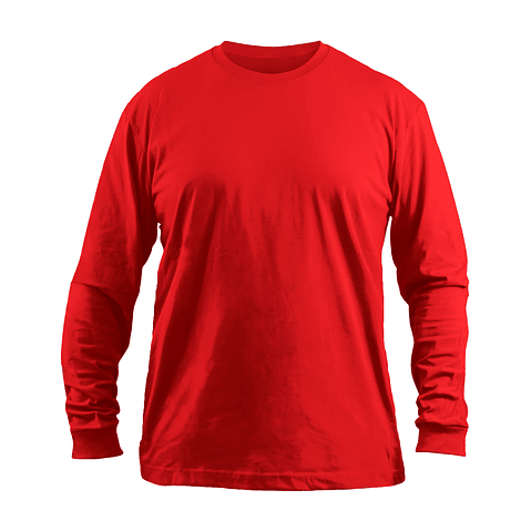 Polera Cuello Redondo Manga Larga - Premium Work T-170 7