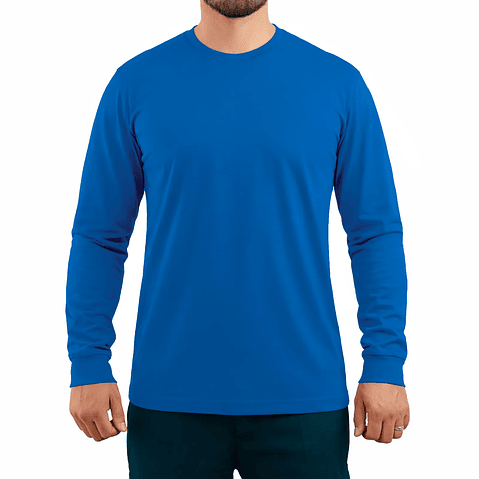 Polera de Trabajo Manga Larga - Premium Work T-170 1