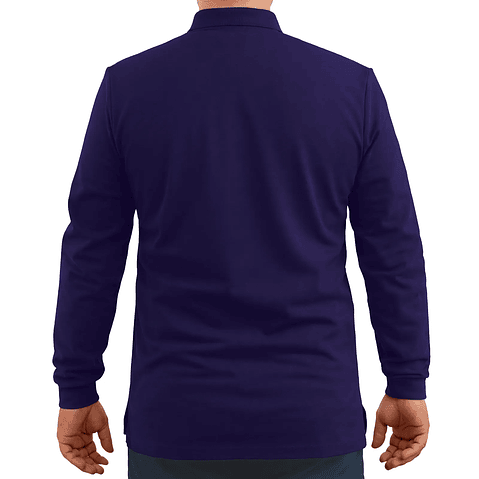 Polera Pique Manga Larga / Fundamental Work 230 - Hombre 3