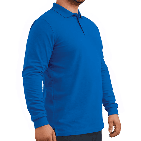 Polera Pique Manga Larga / Fundamental Work 230 - Hombre 5
