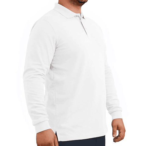 Polera Pique Manga Larga / Fundamental Work 230 - Hombre 8