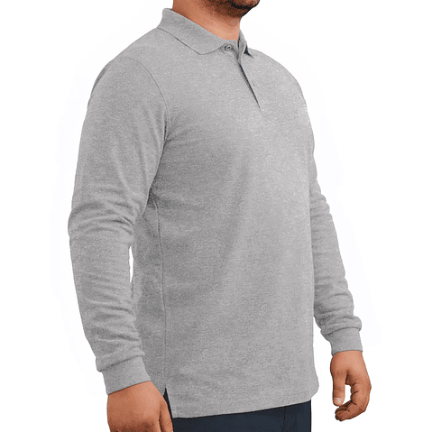 Polera Pique Manga Larga / Fundamental Work 230 - Hombre 11