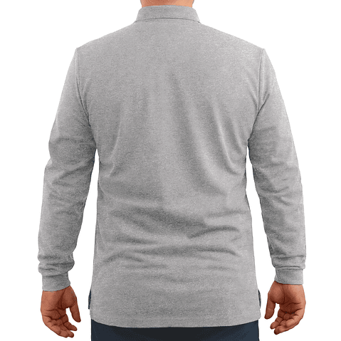 Polera Pique Manga Larga / Fundamental Work 230 - Hombre 12