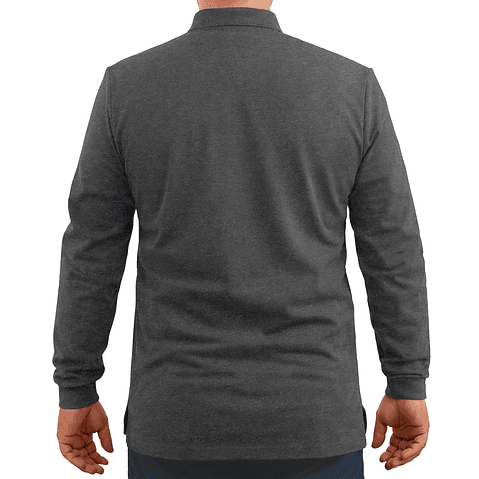 Polera Pique Manga Larga / Fundamental Work 230 - Hombre 15