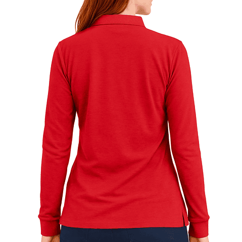 Polera Pique Manga Larga / Fundamental Work 230 - Dama 3