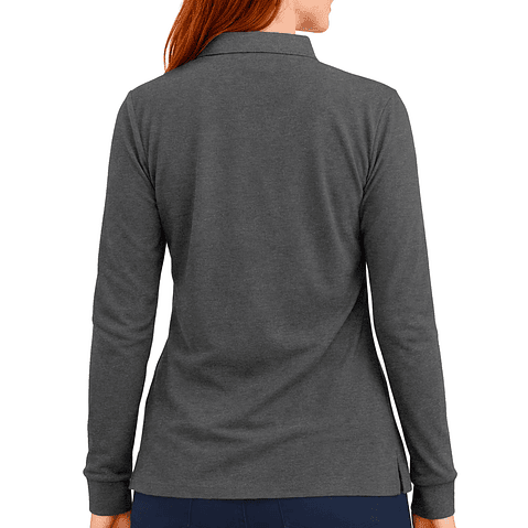 Polera Pique Manga Larga / Fundamental Work 230 - Dama 18