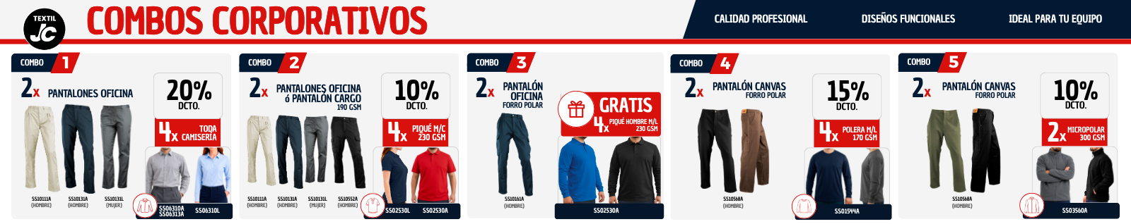COMBOS CORPORATIVOS