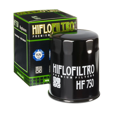 Filtro de óleo HiFlo-Filtro HF750 para motores marítimos Yamaha