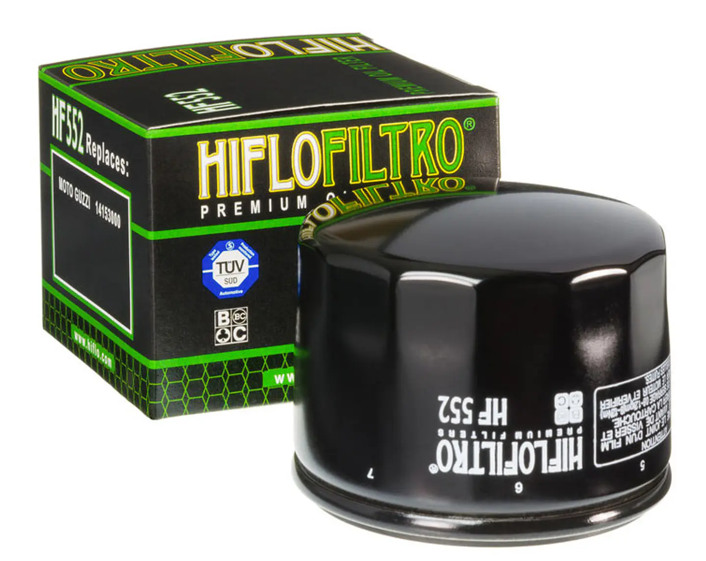 Filtro de óleo HiFlo-Filtro HF552 para Moto Guzzi 850/1000 1