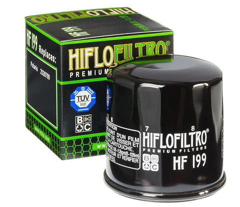 Filtro de óleo HiFlo-Filtro HF199 para Polaris Sportsman 500/550/570/850/1000, Scrambler 850/1000 16-, Indian Scout 2015