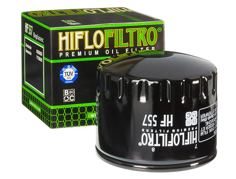 Filtro de óleo HiFlo-Filtro HF557 para BOMBARDIER TRAX500