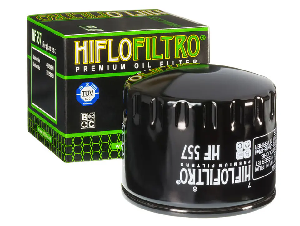 Filtro de óleo HiFlo-Filtro HF557 para BOMBARDIER TRAX500 1