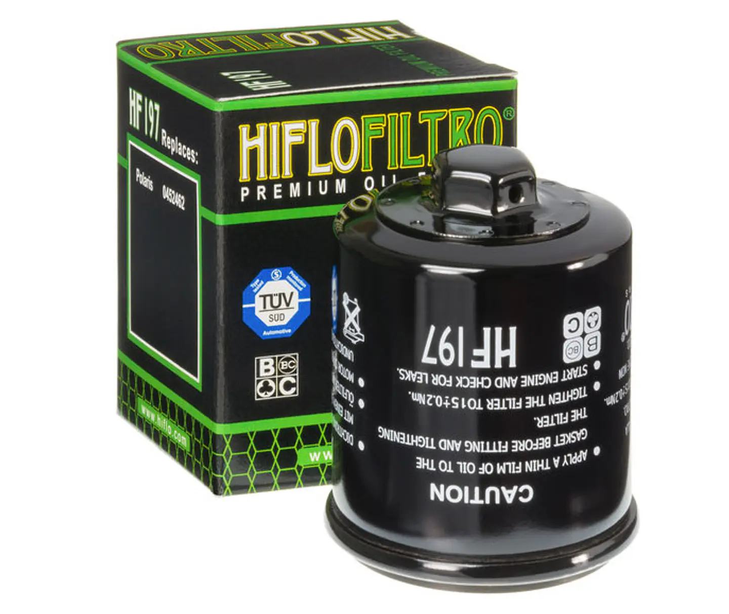 Filtro de óleo HiFlo-Filtro HF197 para POLARIS PHEONIX 1