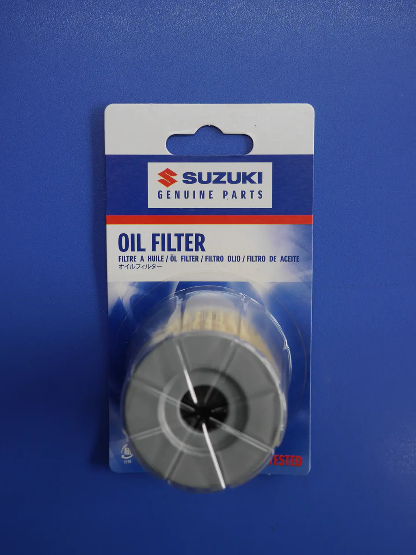 Filtro de óleo HF137 do motor Suzuki OEM substituído por 1651037450 | 16510-37440 1