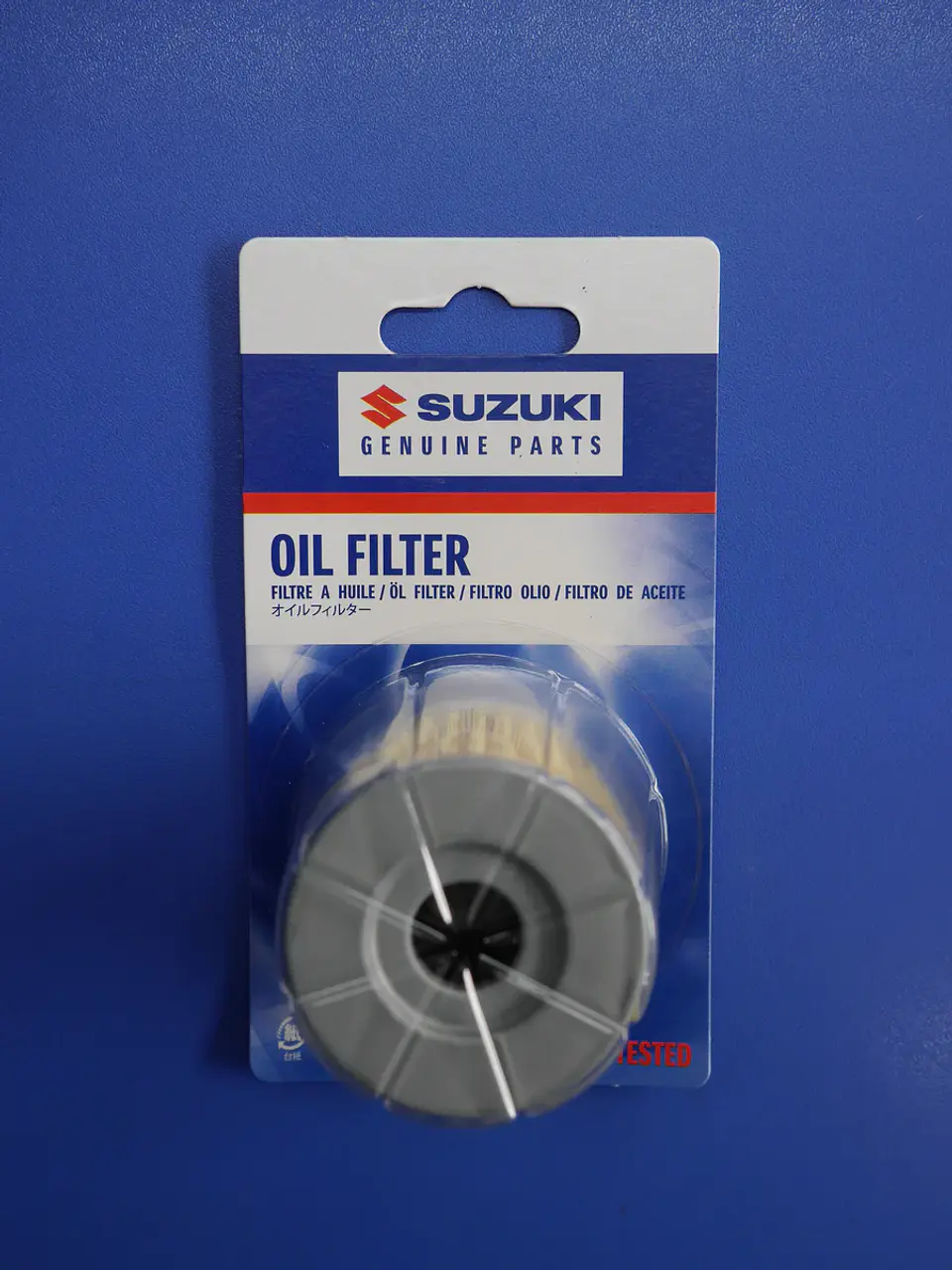 Filtro de óleo HF137 do motor Suzuki OEM substituído por 1651037450 | 16510-37440 1