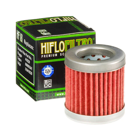 Filtro de óleo HiFlo-Filtro para Piaggio Hexagon LX4 125 98-99, Liberty 125 98-00, Sfera 125 95-97, Sfera 125 96-, Vespa ET4 125 96-99, Aprilia Habana /custom 125 99-02