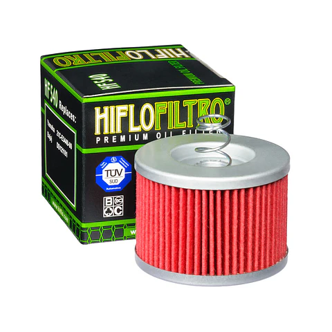 Filtro de óleo HiFlo-Filtro HF540 para Yamaha FZ16 08-, Bajaj 100 Boxer, 115 Caliper, 130 Boxer, 135 Pulse