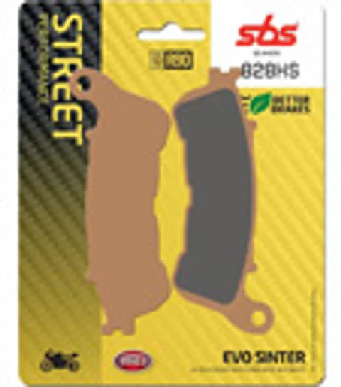 Calços de freio SBS Sinterizadas Street Excel 828HS para Honda com ABS (1 par para 1 disco) SÓ ESTA DISPONIVEL UM LADO