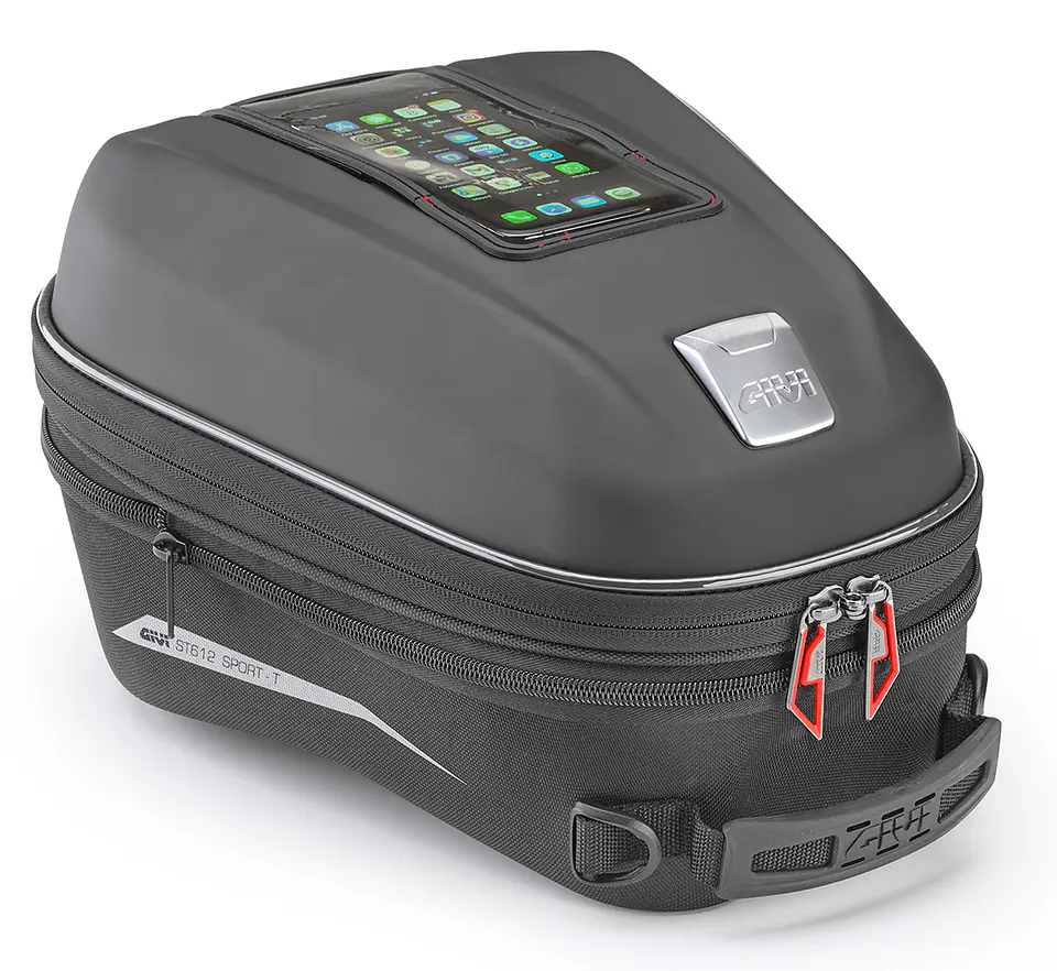 Bolsa para tanque de combustível Givi Tanklock ST612+, 15 litros, requer flange de tanque específica 1