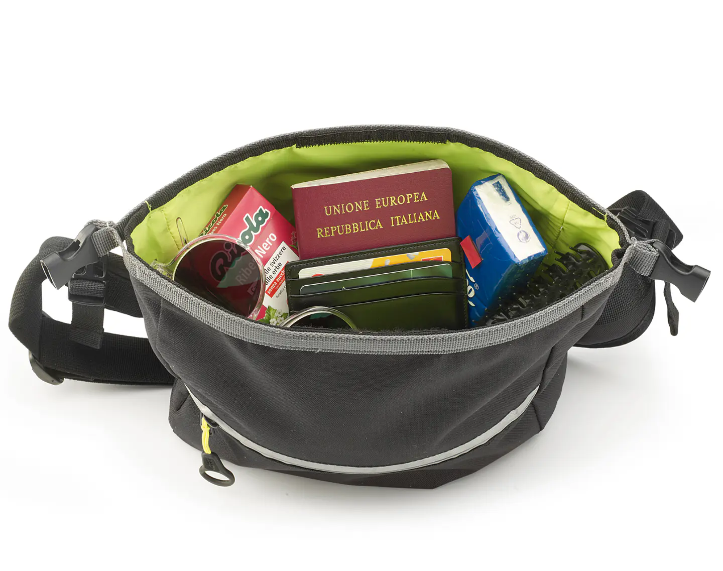 Bolsa de cintura Givi Easy-T EA125B resistente à água, dimensões 140x80x240 4