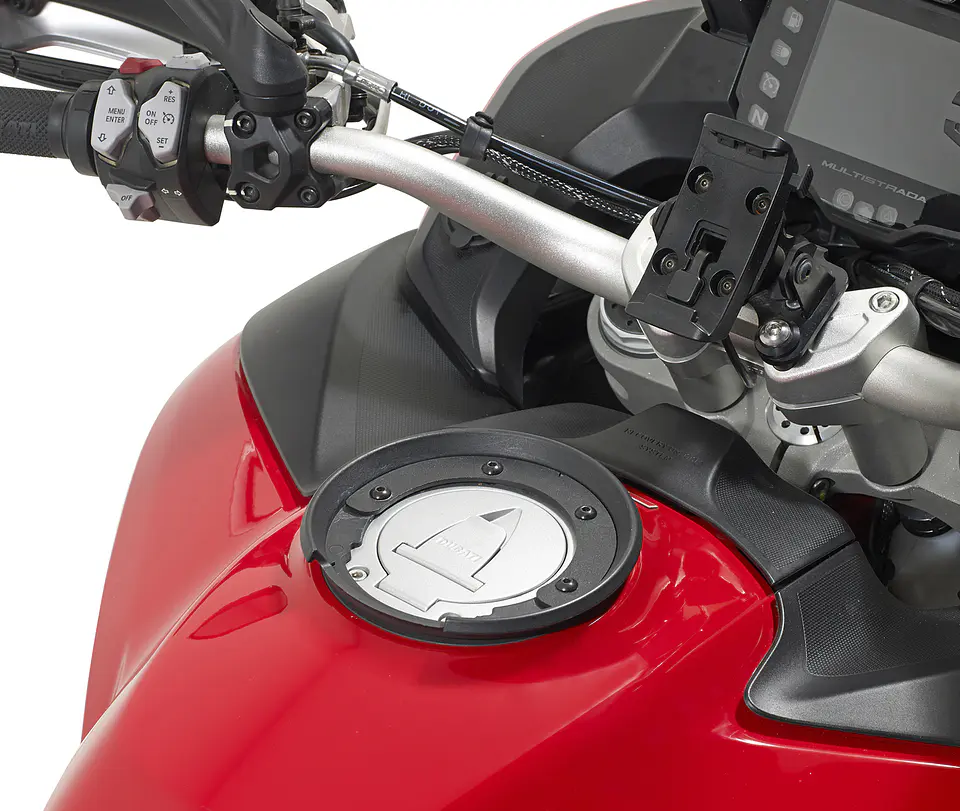 Flange para bolsa de tanque de combustível Givi Tanklock BF11, para BMW, Ducati, KTM, Triumph 3