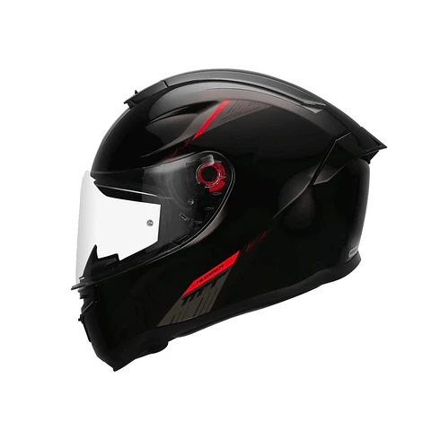 Capacete Integral  MT Helmets Hummer Solid A1 Preto Brilhante. Tamanho- XL