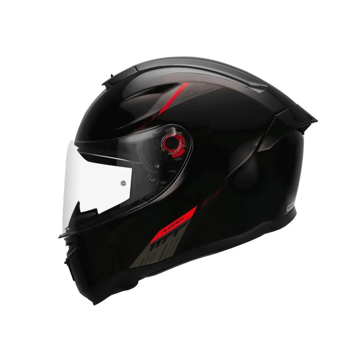 Capacete Integrado  MT Helmets Hummer Solid A1 Preto Brilhante. Tamanho- L 3