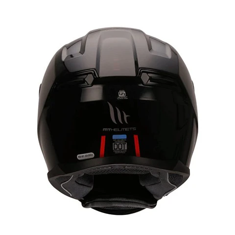 Capacete Integral  MT Helmets Hummer Solid A1 Preto Brilhante. Tamanho- XL