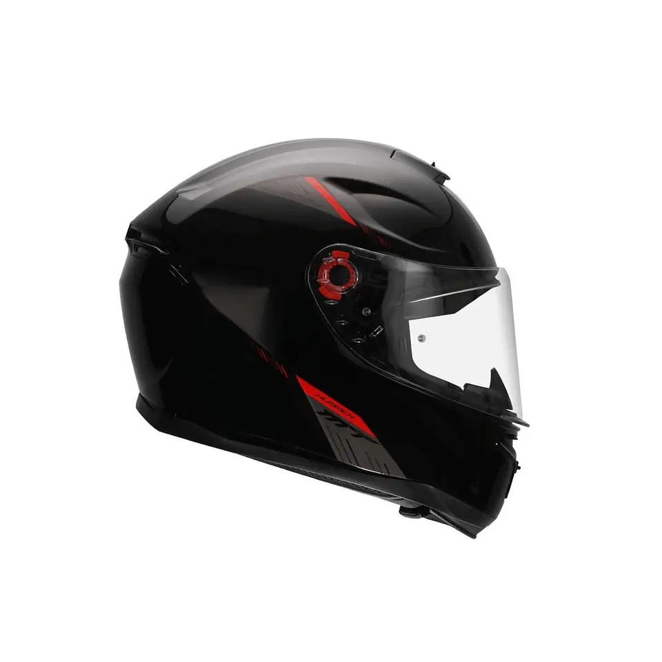 Capacete Integral  MT Helmets Hummer Solid A1 Preto Brilhante. Tamanho- XL 4