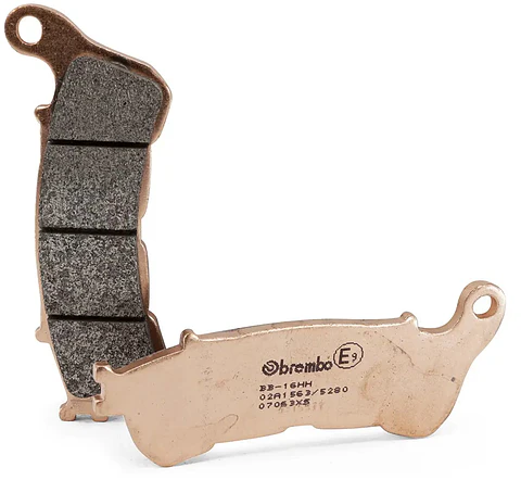 Calços de freio Brembo 07063XS sinterizadas (1 par para 1 disco) Para pinça de freio dianteira Forza/Jazz 05-17, SH 125/150 09-16 (SEM ABS), SH 300 07-14, SW-T 400/600, Suzuki Burgman 125/200, UX 1