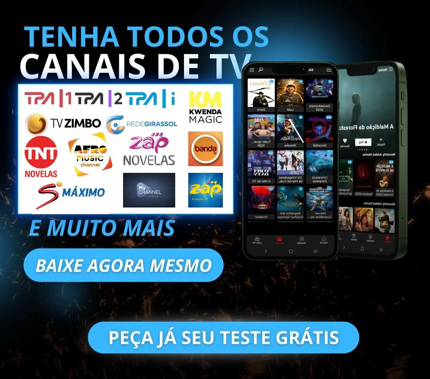 AMP - IPTV Streaming + Canais de Angola 2