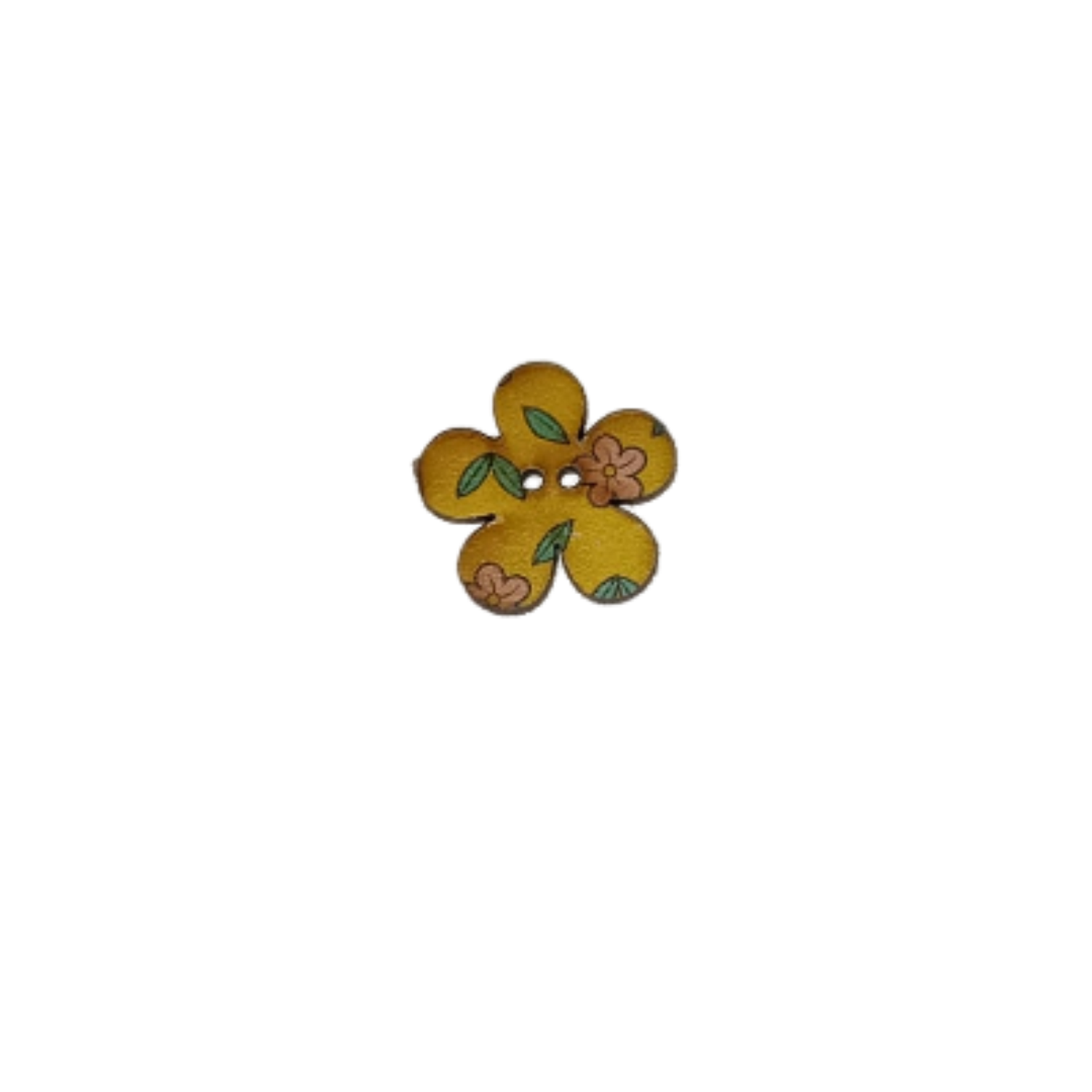 Botones Flor MDF Estampados 1.9 cm – Diseños Florales – Docena x12 6