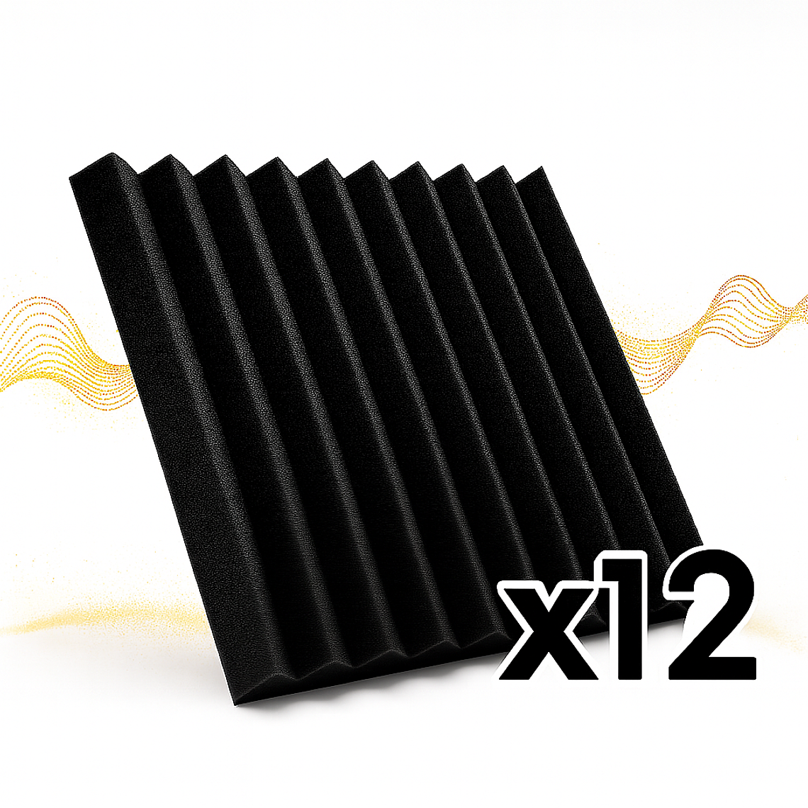 Pack Inicio (x12) – Espumas Acústicas AcusticWall 2