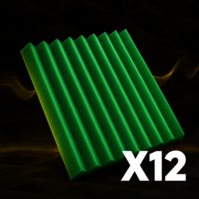 Pack Inicio (x12) – Espumas Acústicas AcusticWall 7