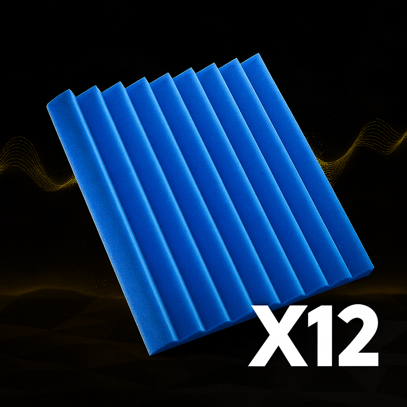 Pack Inicio (x12) – Espumas Acústicas AcusticWall 4