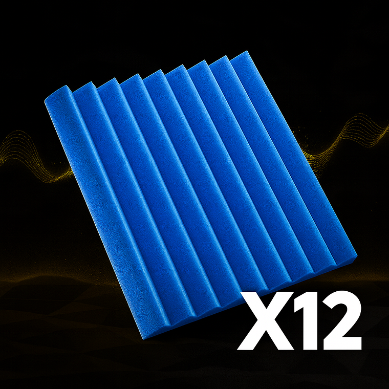 Pack Inicio (x12) – Espumas Acústicas AcusticWall 4