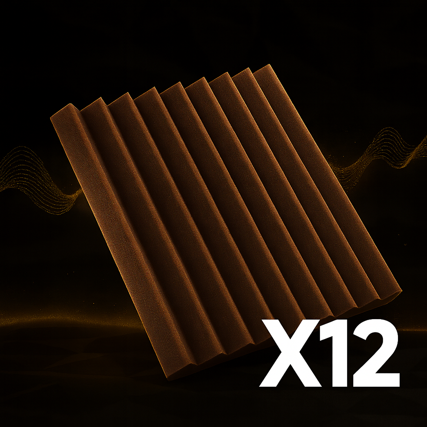 Pack Inicio (x12) – Espumas Acústicas AcusticWall 9