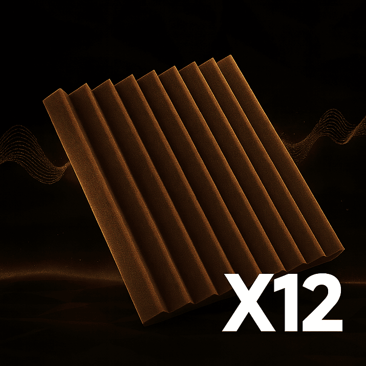Pack Inicio (x12) – Espumas Acústicas AcusticWall 9