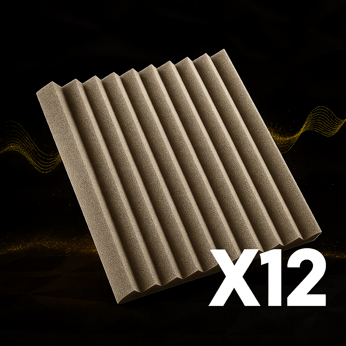 Pack Inicio (x12) – Espumas Acústicas AcusticWall 5