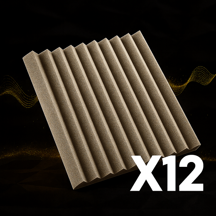 Pack Inicio (x12) – Espumas Acústicas AcusticWall 5